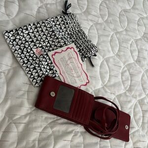 Brighton Burgundy Crossbody Bag